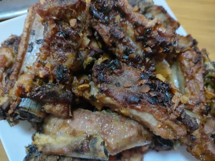 香到骨头里的蒜香排骨（烤箱）