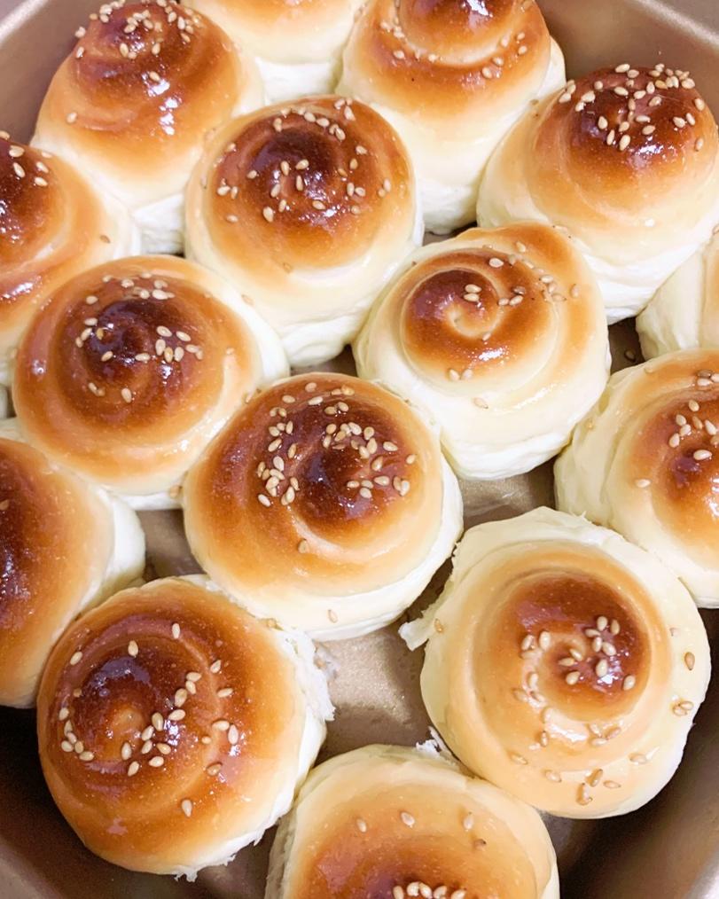 脆底蜂蜜小面包