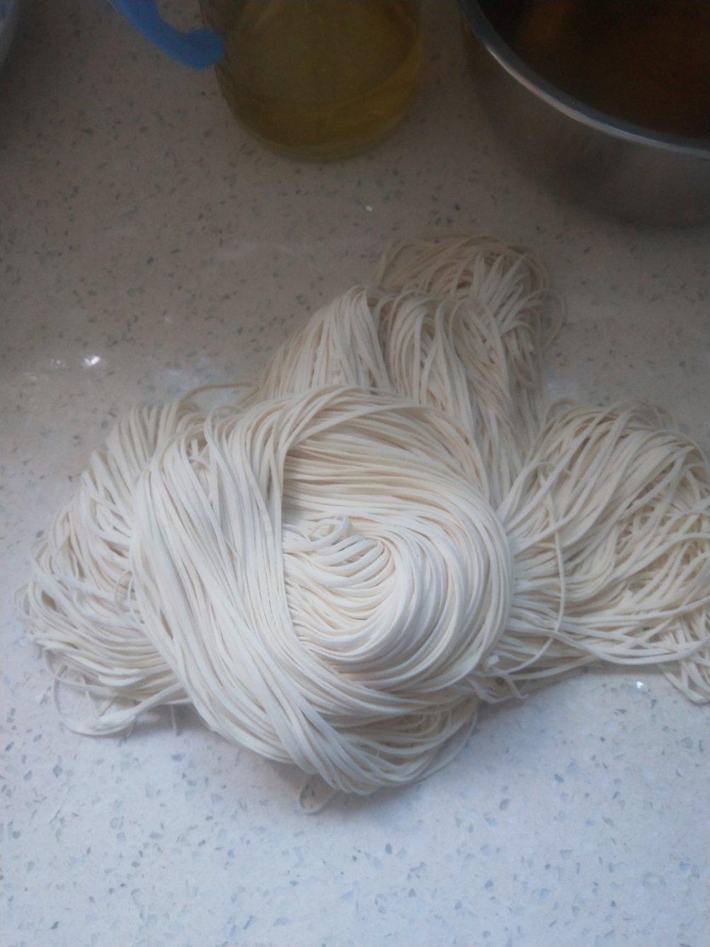 自制劲道面条
