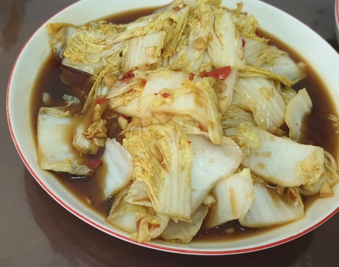 酸辣娃娃菜极简版💜