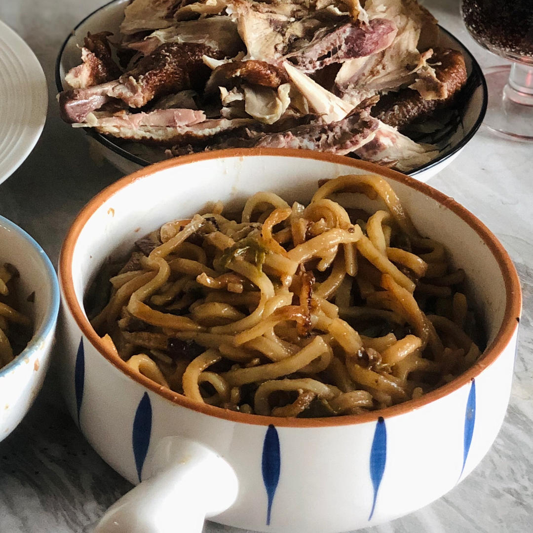 豆角焖面