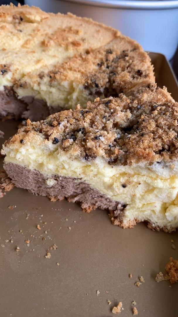 简单好做的8寸戚风蛋糕