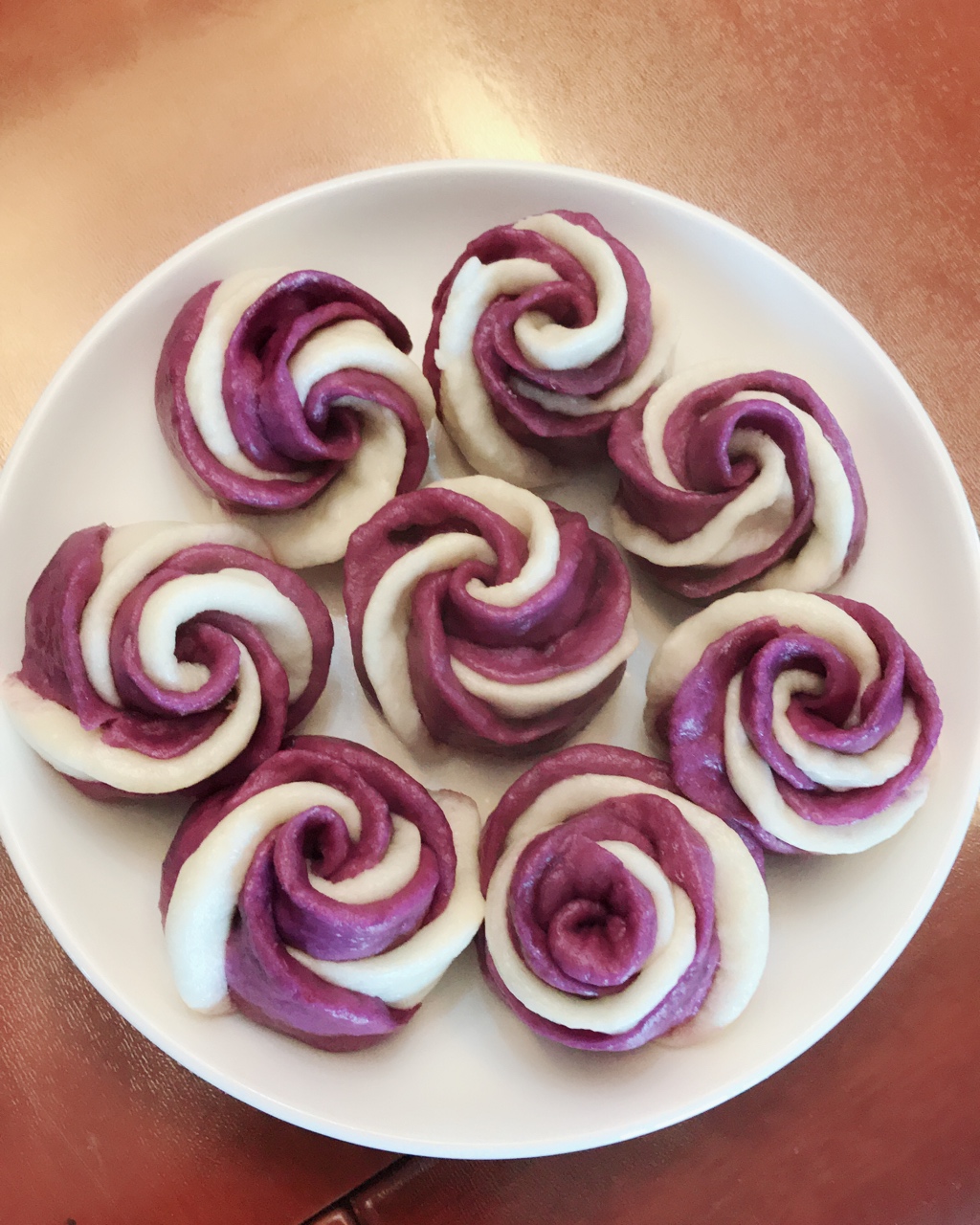 紫薯花样馒头图片大全图片