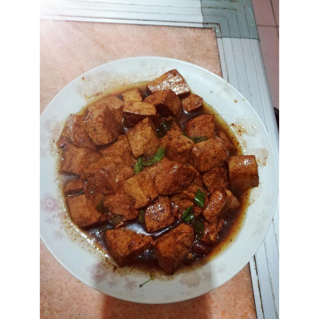 红烧豆腐