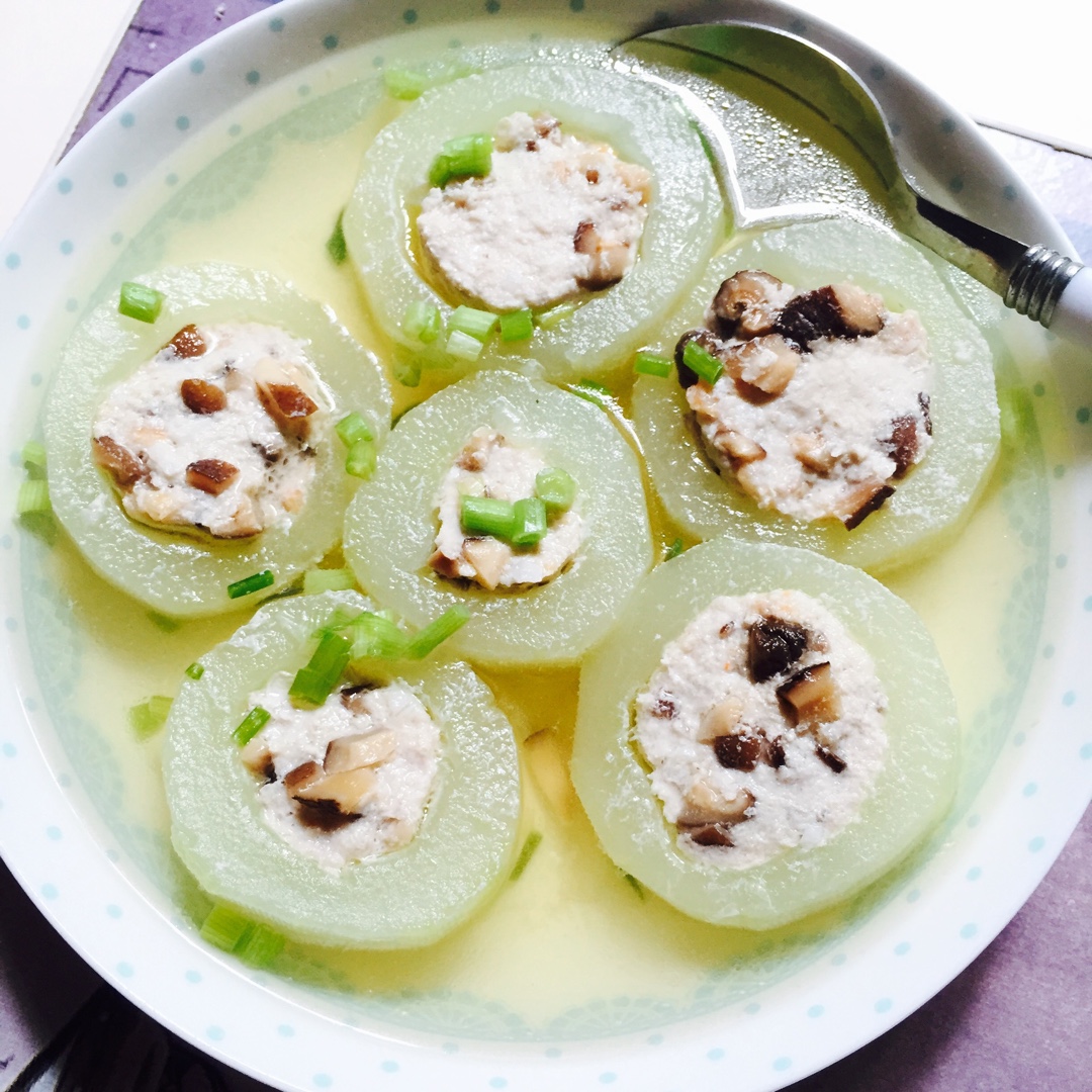 颜值高味道好之黄瓜肉末汤