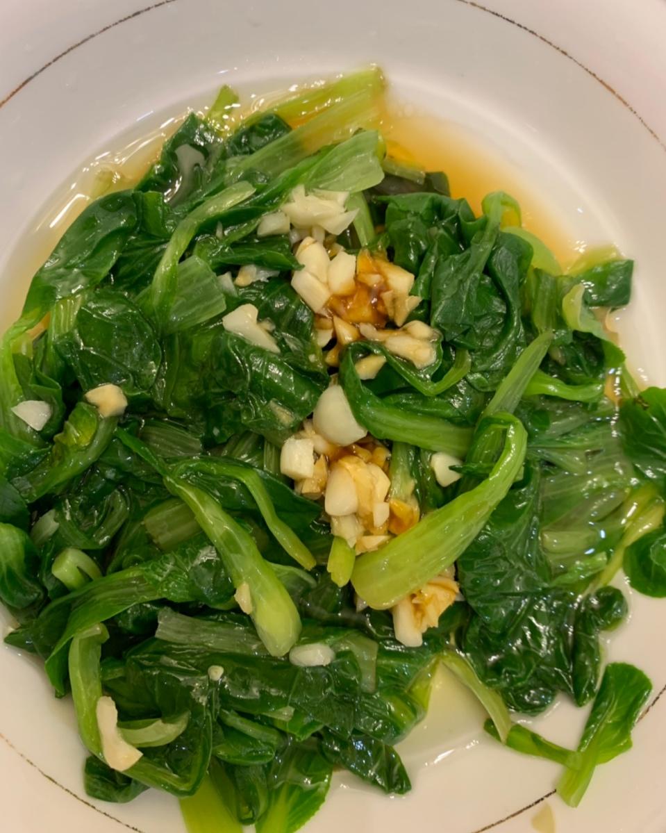 鸡毛菜的最佳打开方式：白灼鸡毛菜