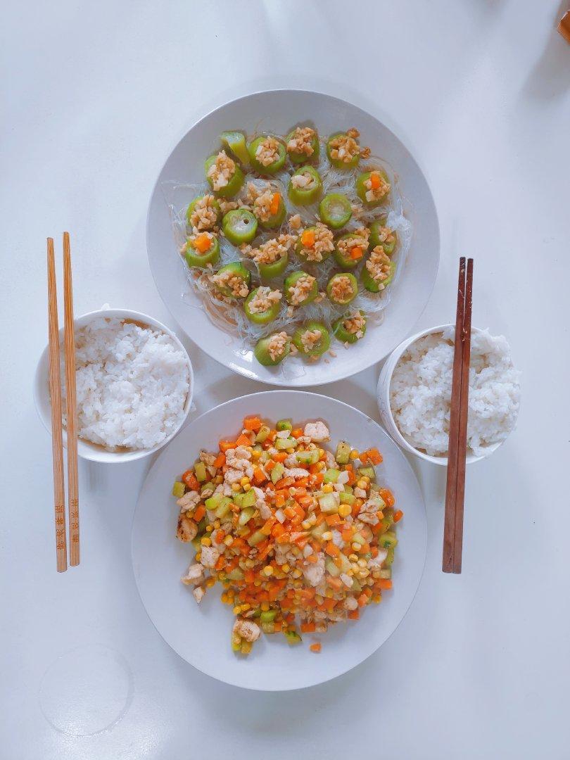 蒜蓉粉丝蒸丝瓜