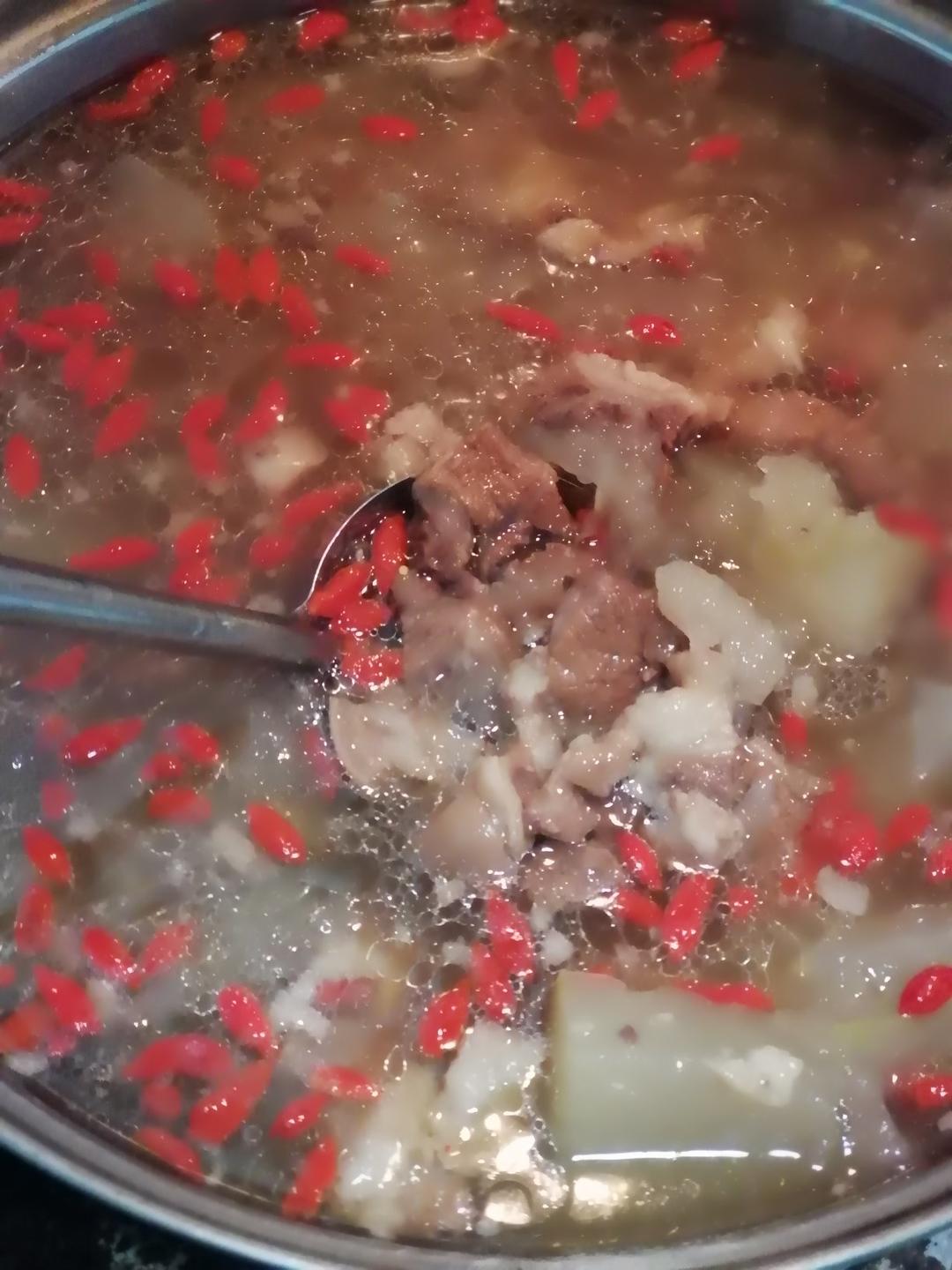 羊排羊肉煲火锅（白汤）