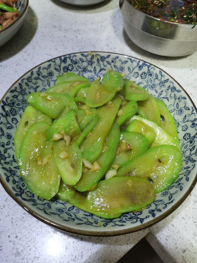 蚝油炒丝瓜