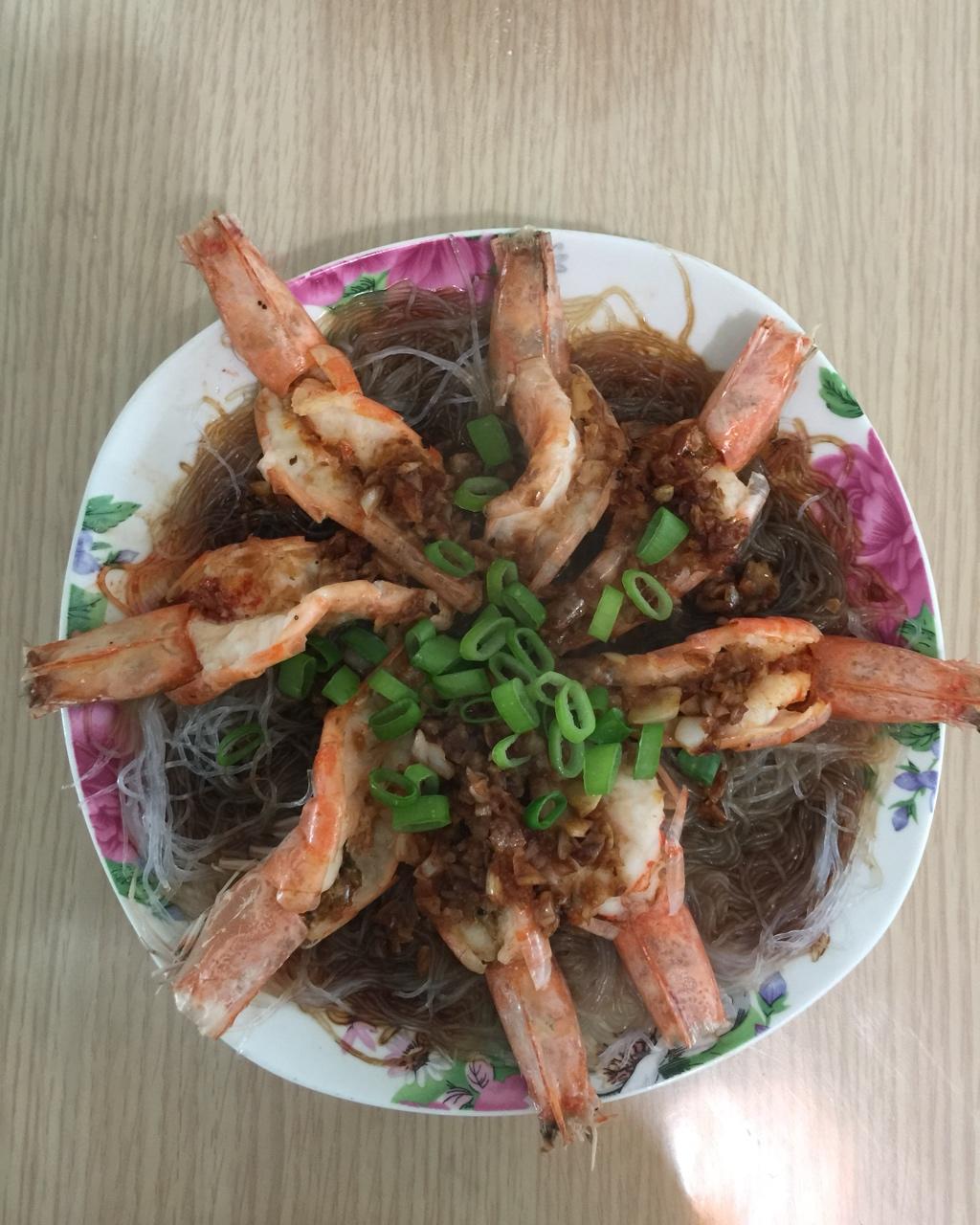 爆浆虾脑蒜蓉粉丝虾，含虾的处理方法