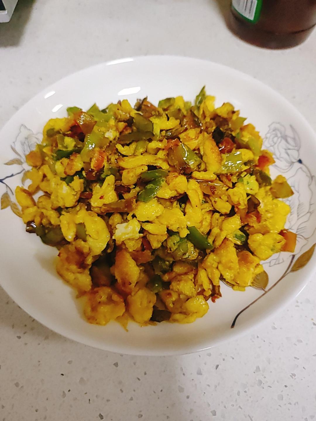 青椒炒鸡蛋
