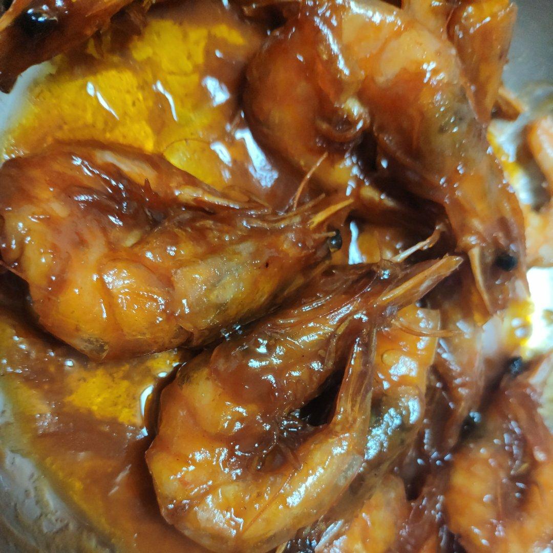 简单的番茄大虾