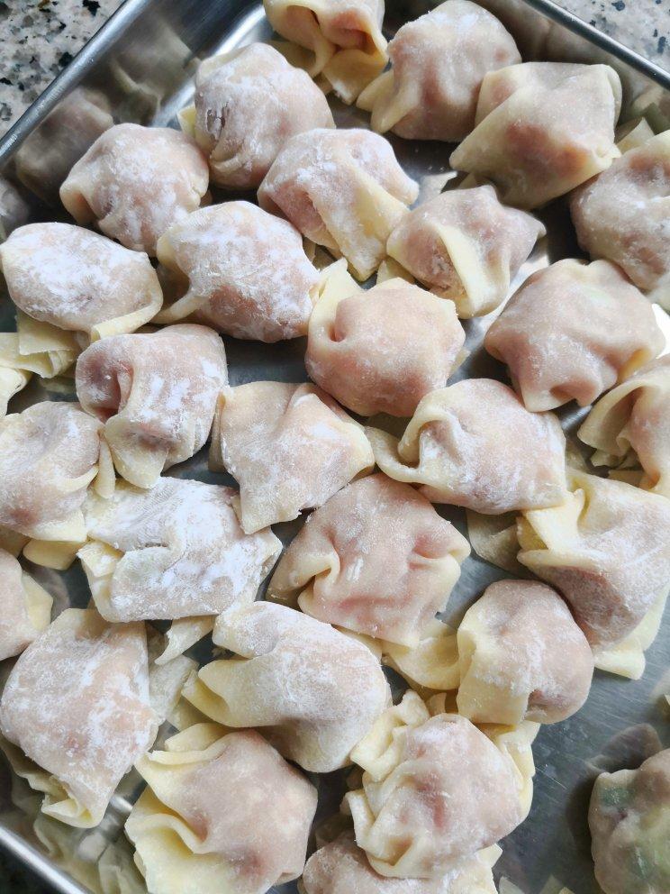 fan点点做的绉纱馄饨