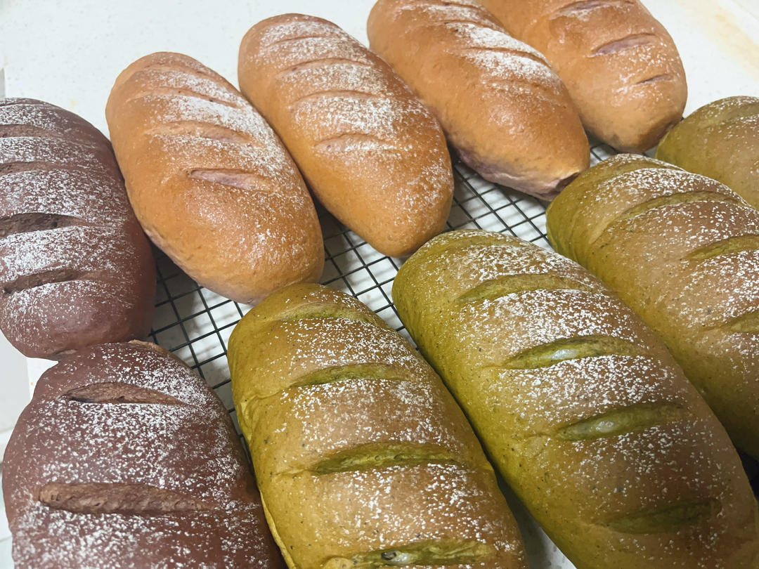 超级好吃简单好做的可可麻薯软欧面包