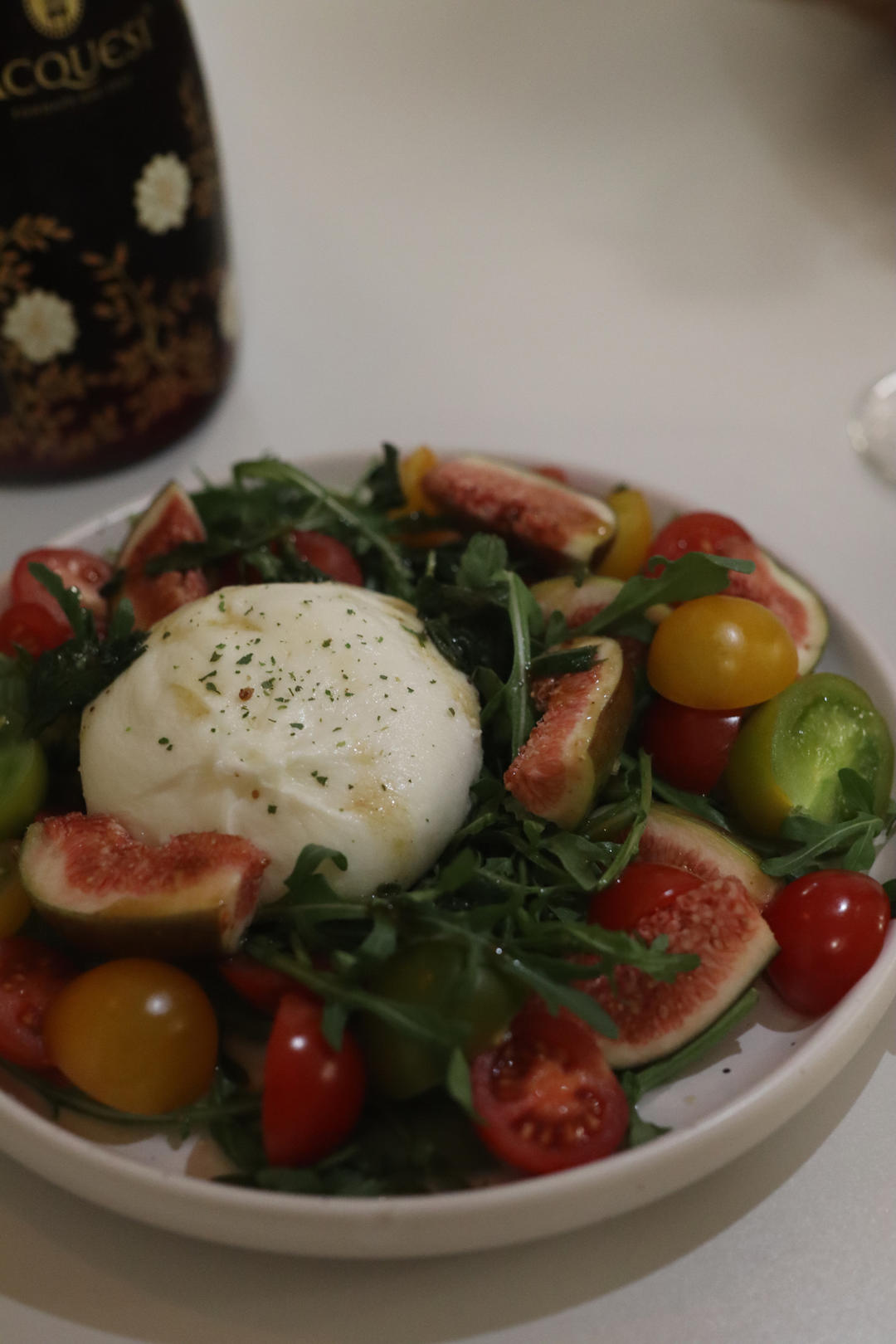卡普里风味沙拉insalata caprese/水牛芝士沙拉（布拉塔burrata可做）