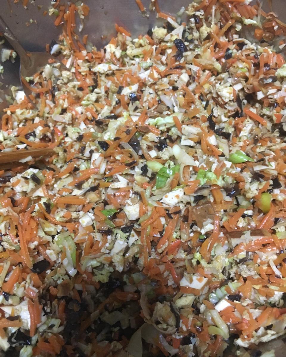 美味又营养的素饺子馅（比一禾水饺都好吃）