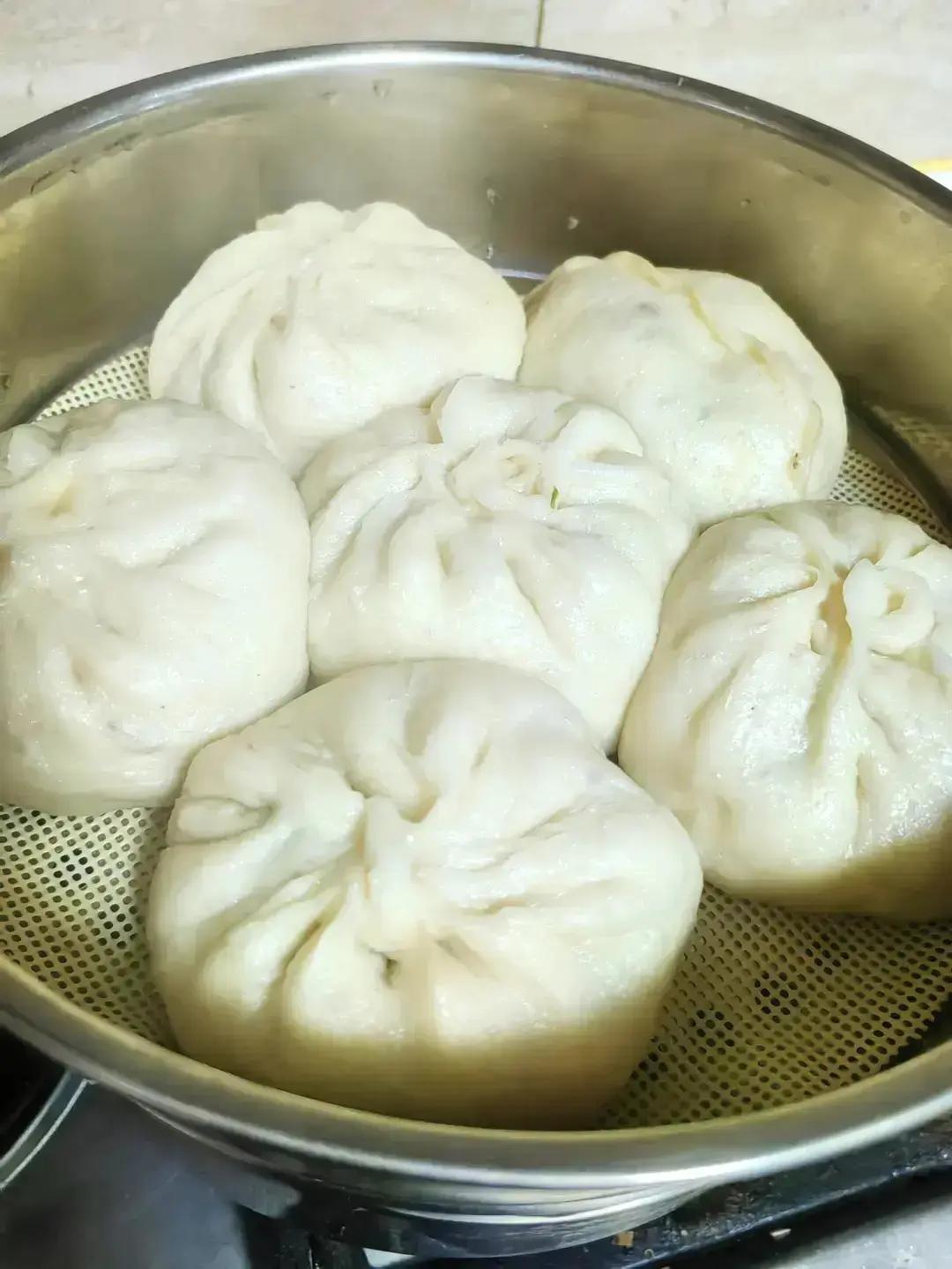 芸豆肉丁大包子
