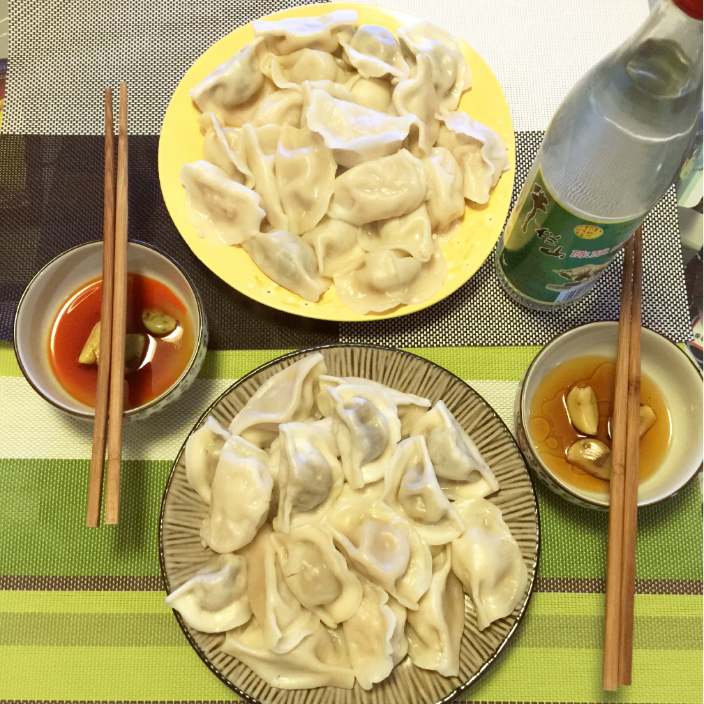 胡萝卜包菜粉条饺子