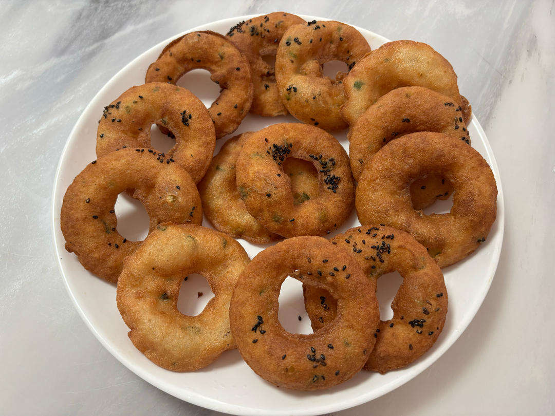 武汉炸面窝（超详细步骤，零失败）