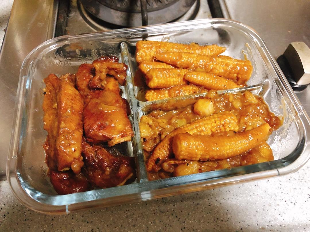 土豆烧排骨（快速版)