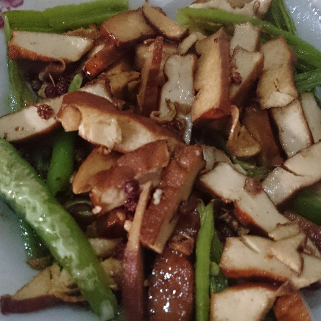 青椒豆腐干