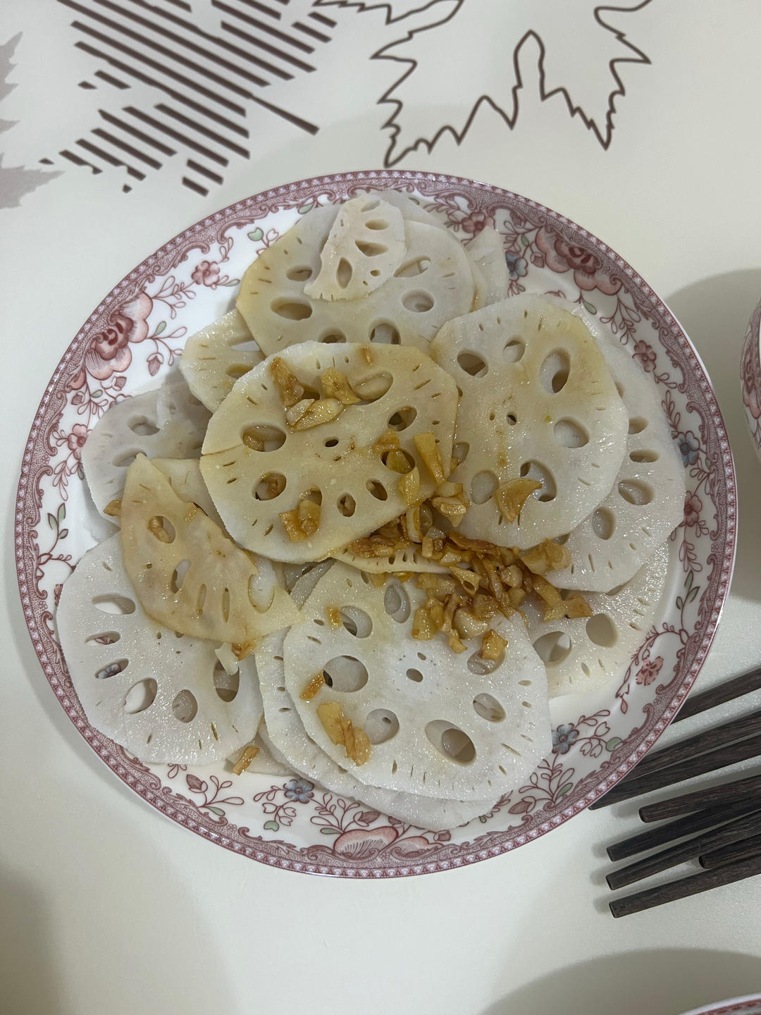 凉拌藕片