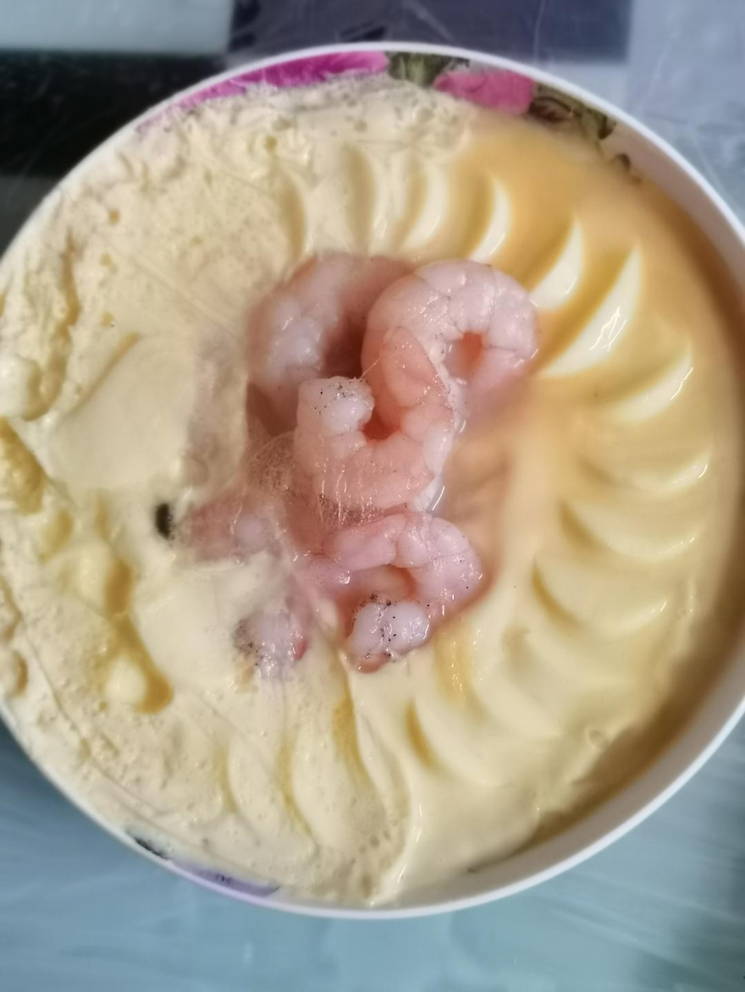 虾仁玉子豆腐蒸蛋/“蒸蒸日上”的年夜饭快手菜