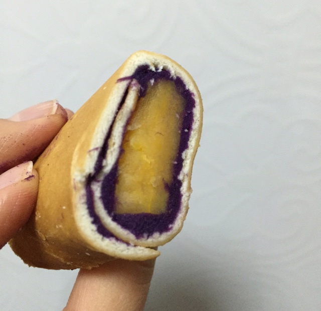 香蕉紫薯卷