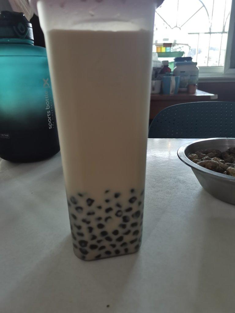 红糖珍珠奶茶（脏脏奶茶＋奶盖）