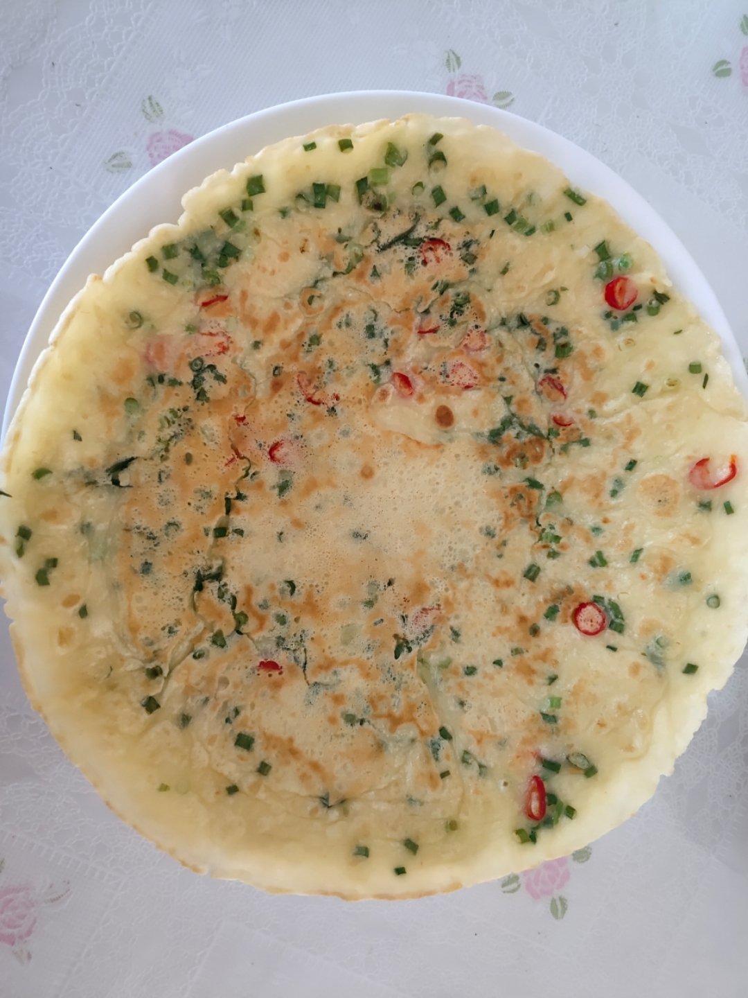 香葱鸡蛋饼