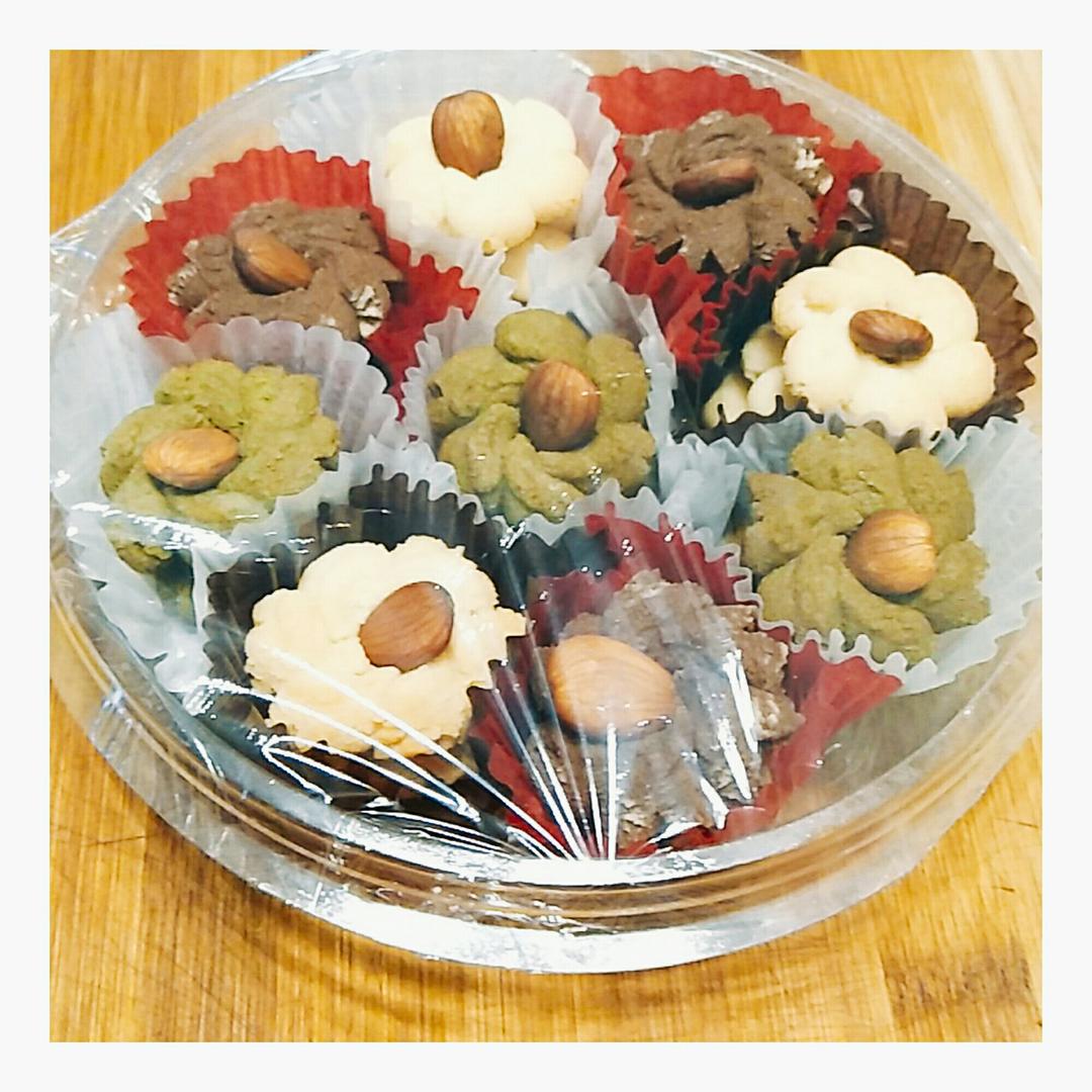 甜脆酥的黄油曲奇饼干