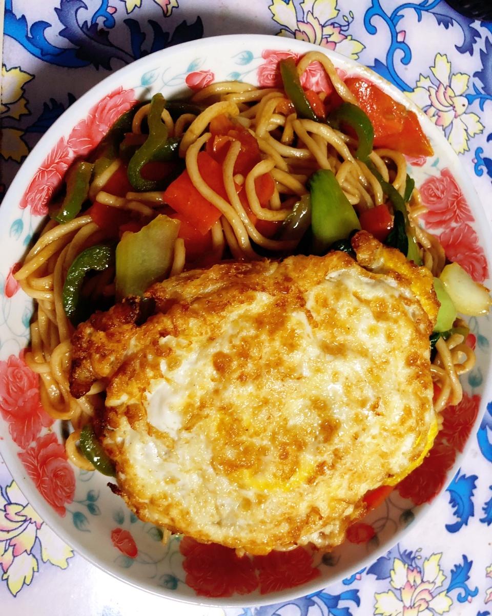 蔬菜炒面