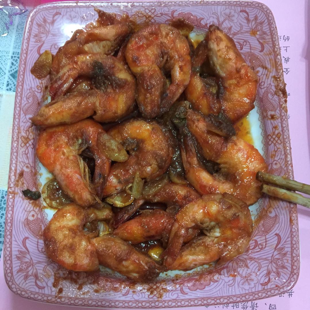 油焖大虾
