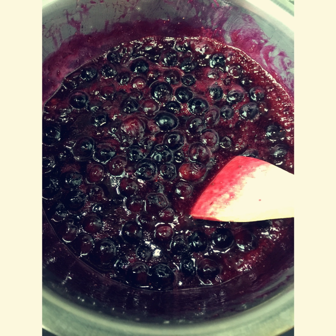 蓝莓果酱