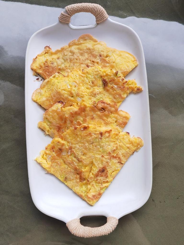 蔬菜鸡蛋饼