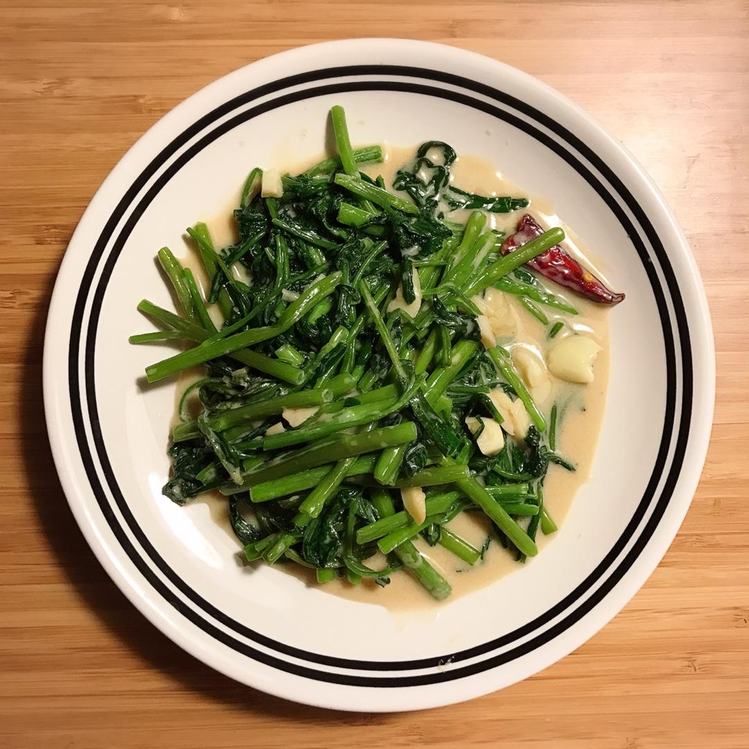 椒丝腐乳通菜