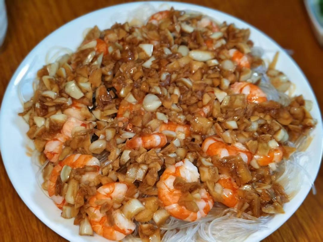 蒜蓉粉丝开背虾