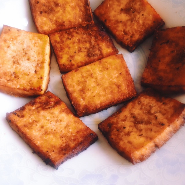 烤豆腐