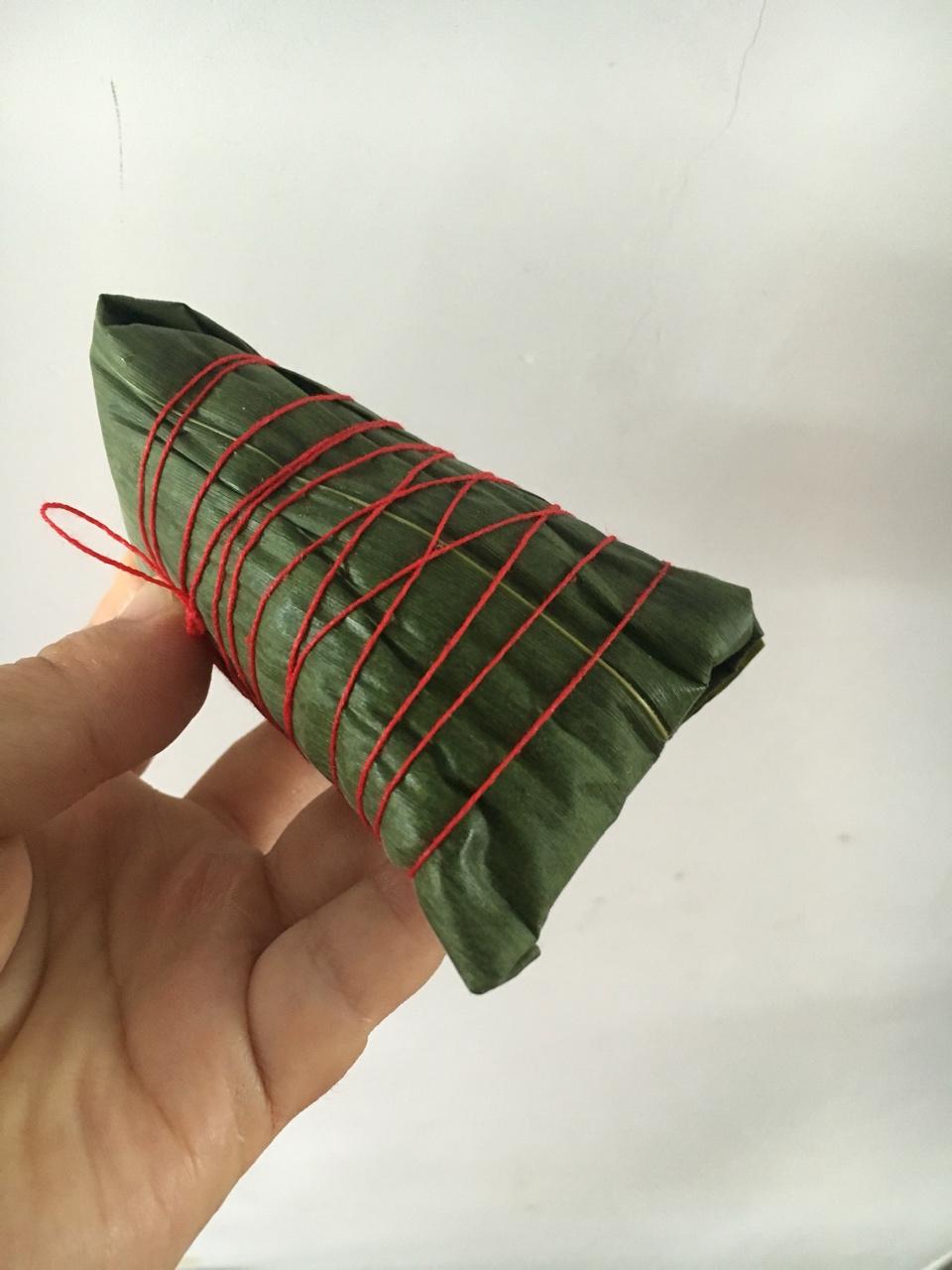 四角长粽子的包法（有视频）