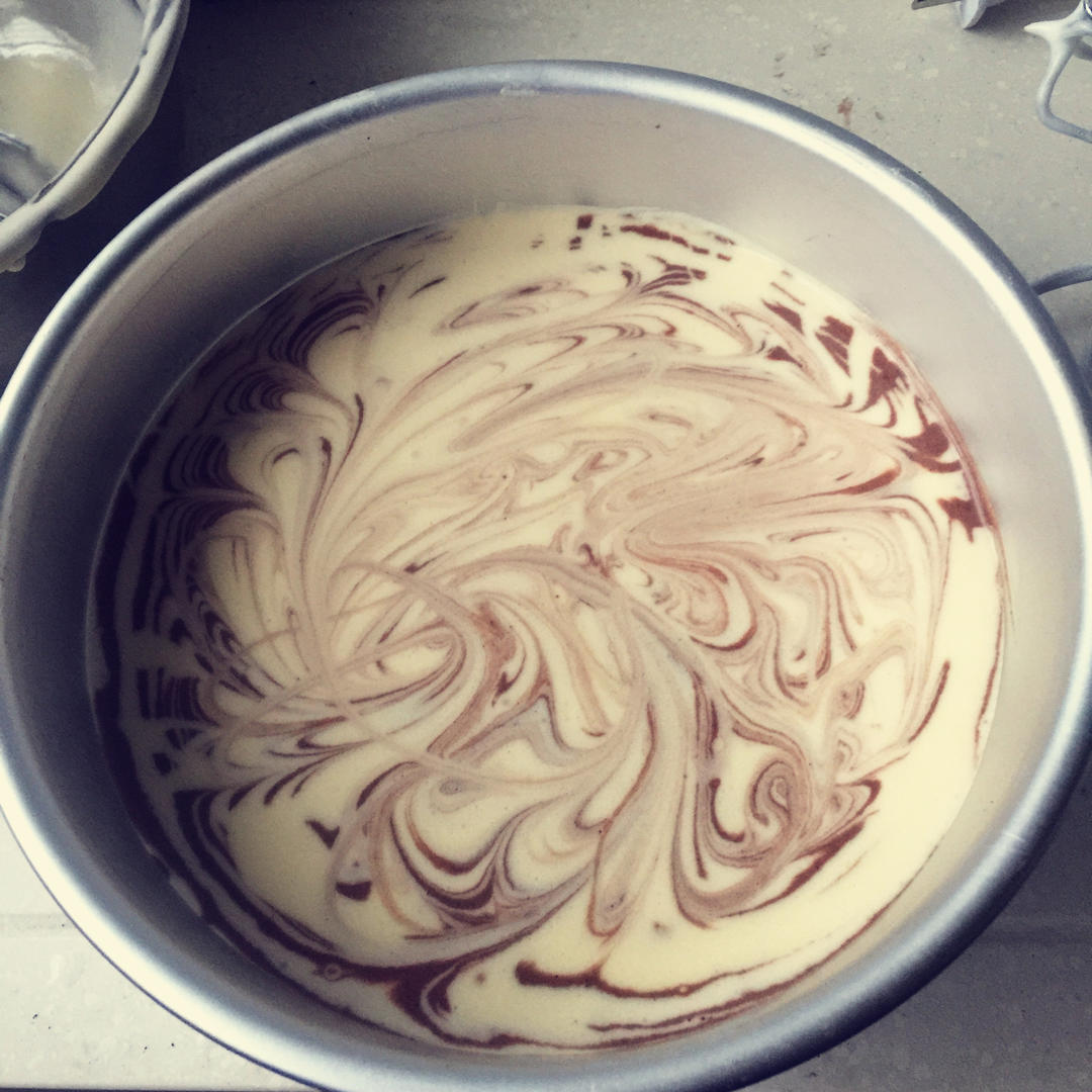 “老公”炫彩戚风蛋糕