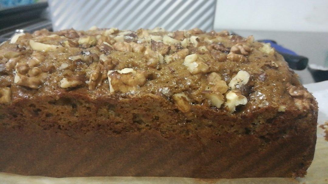香蕉核桃磅蛋糕 Banana & Walnut Pound Cake
