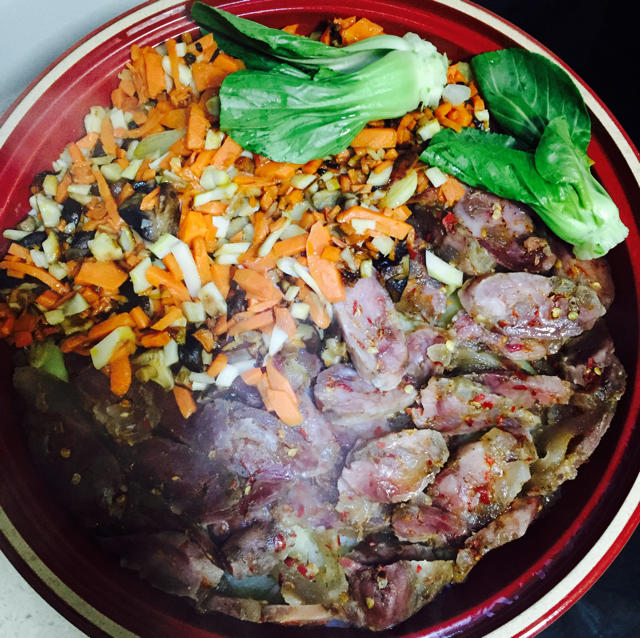 香肠煲仔饭