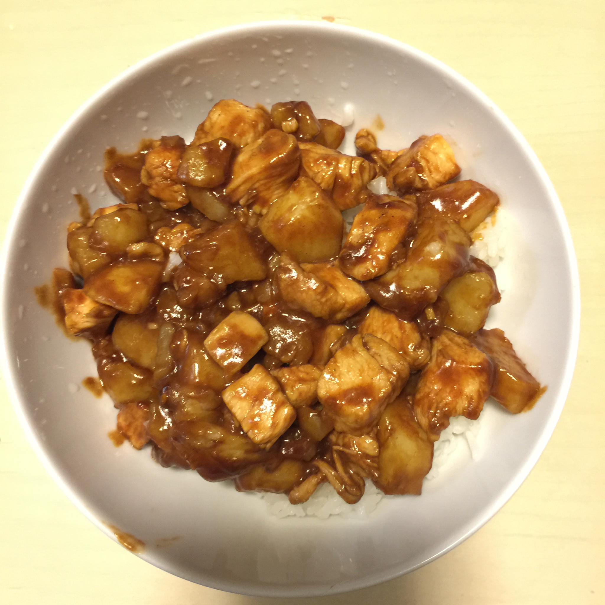 酱爆土豆鸡丁