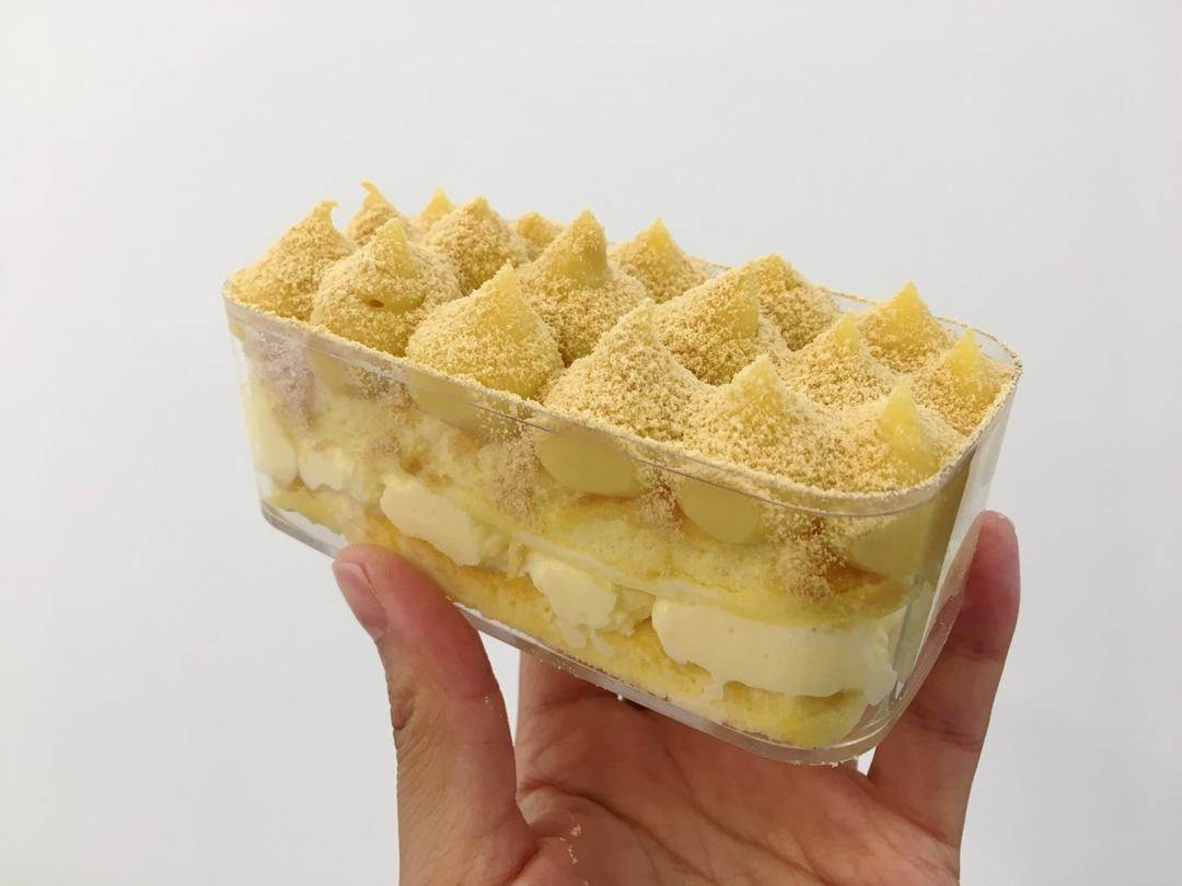 日式豆乳盒子蛋糕