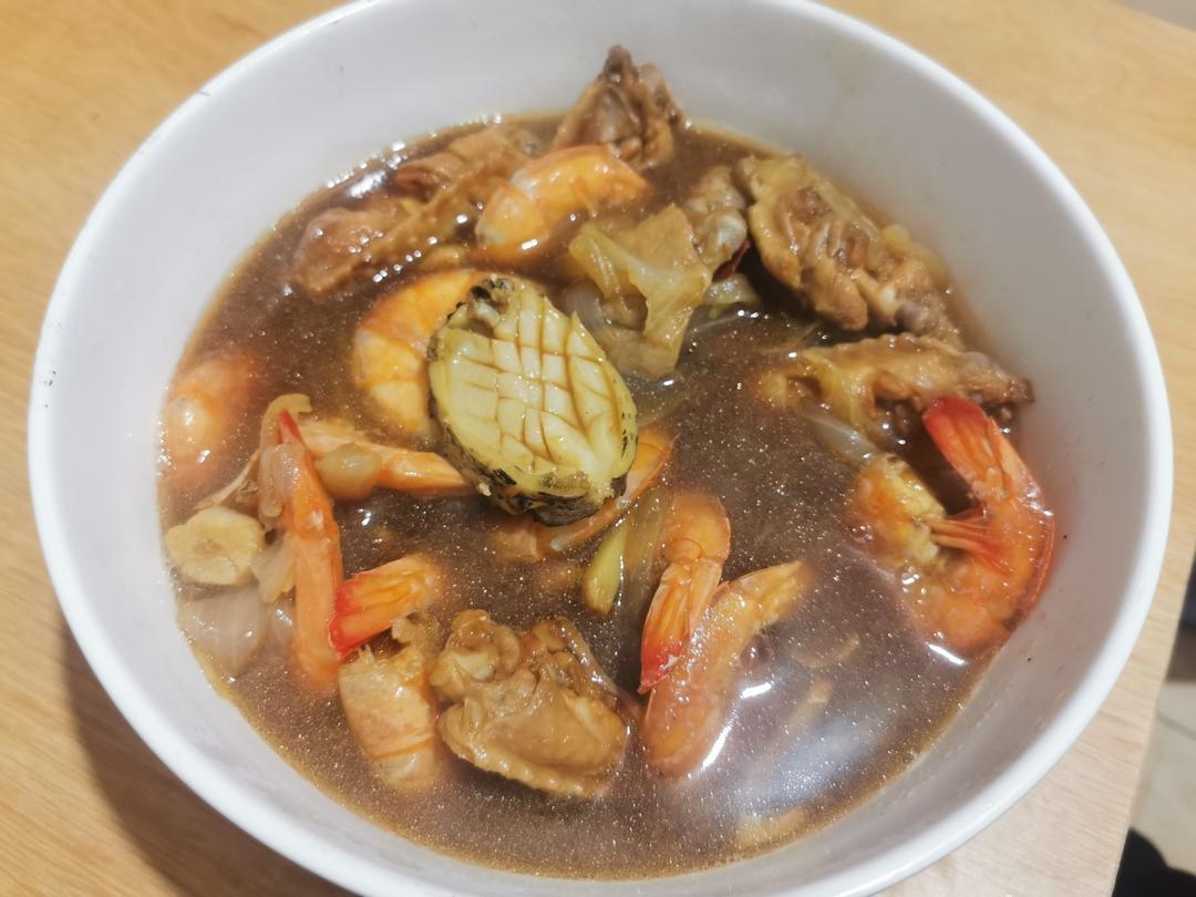 鲍鱼鸡翅煲（家庭版）
