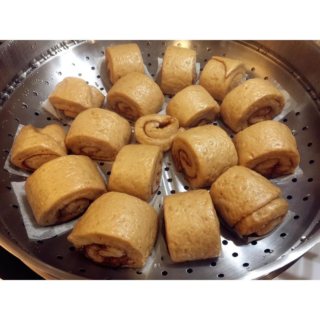 奶香红糖馒头