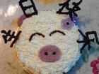 猪小妹造型蛋糕