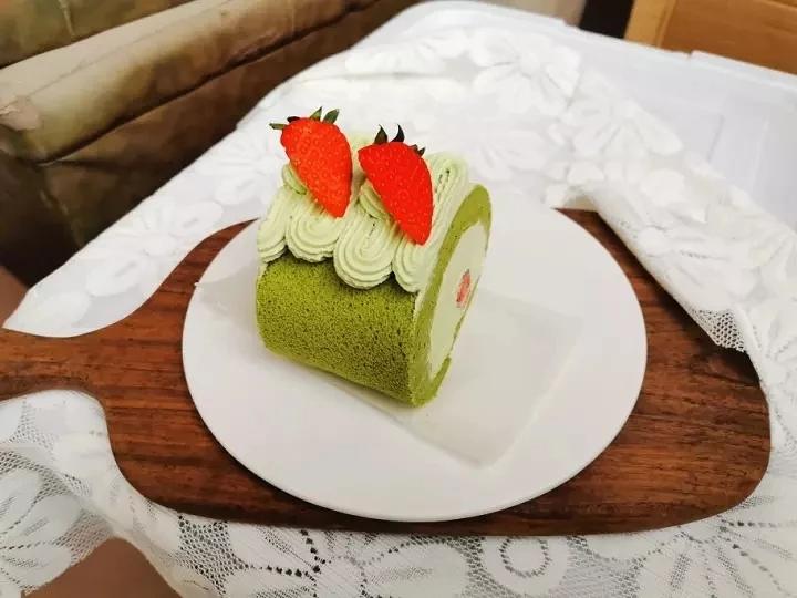 日式抹茶蛋糕卷