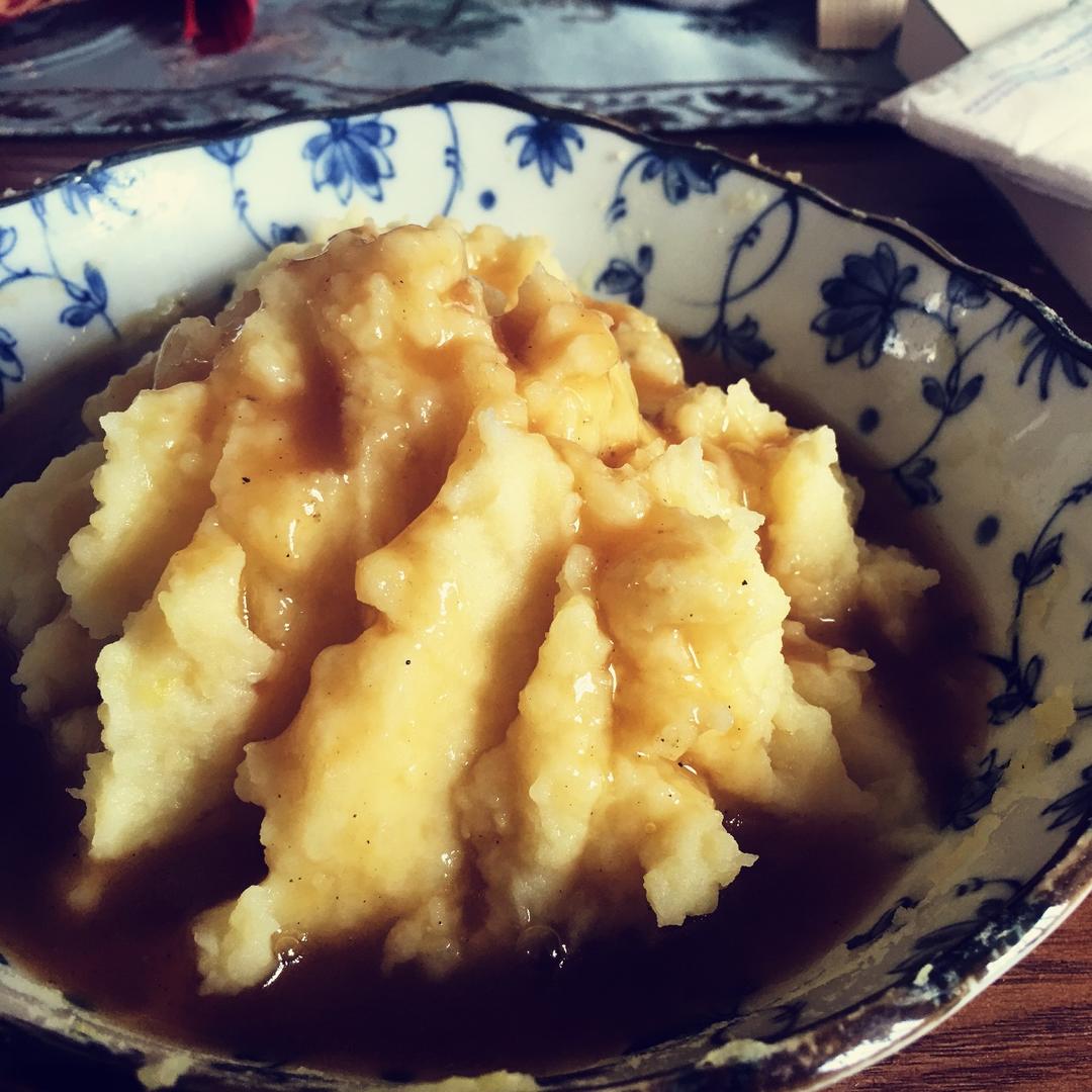 鸡汁土豆泥（完爆kfc）