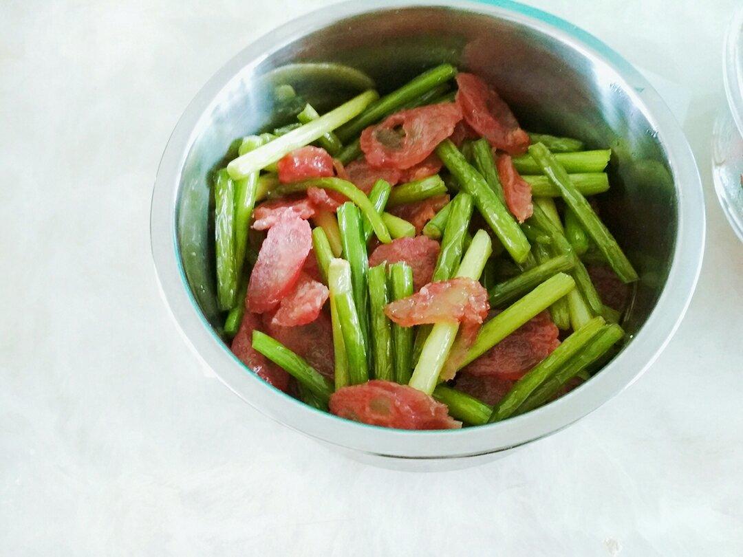 蒜薹炒腊肠